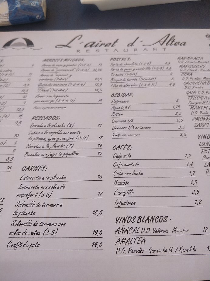 l'Airet menu 4