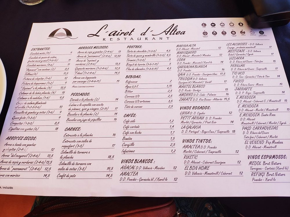 l'Airet menu 2